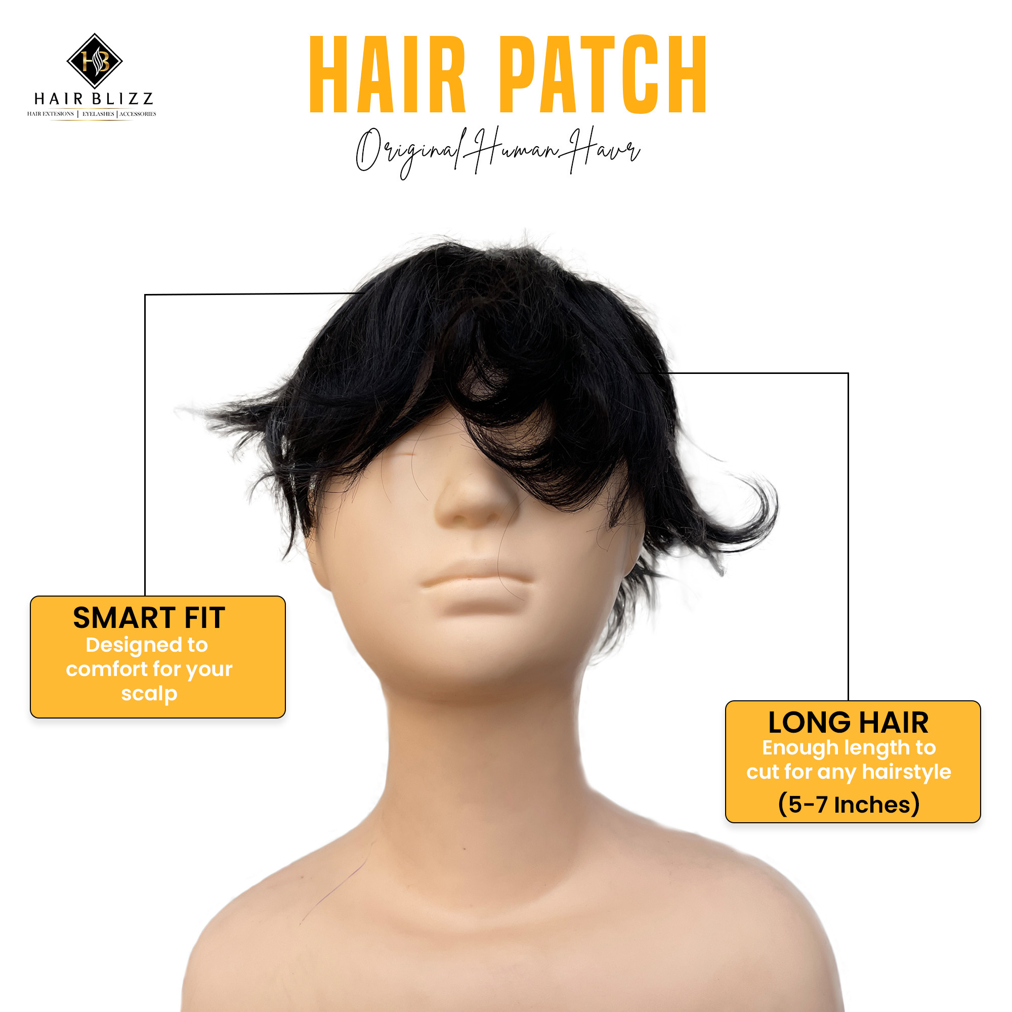 BMW Front Lace Hair Patch 