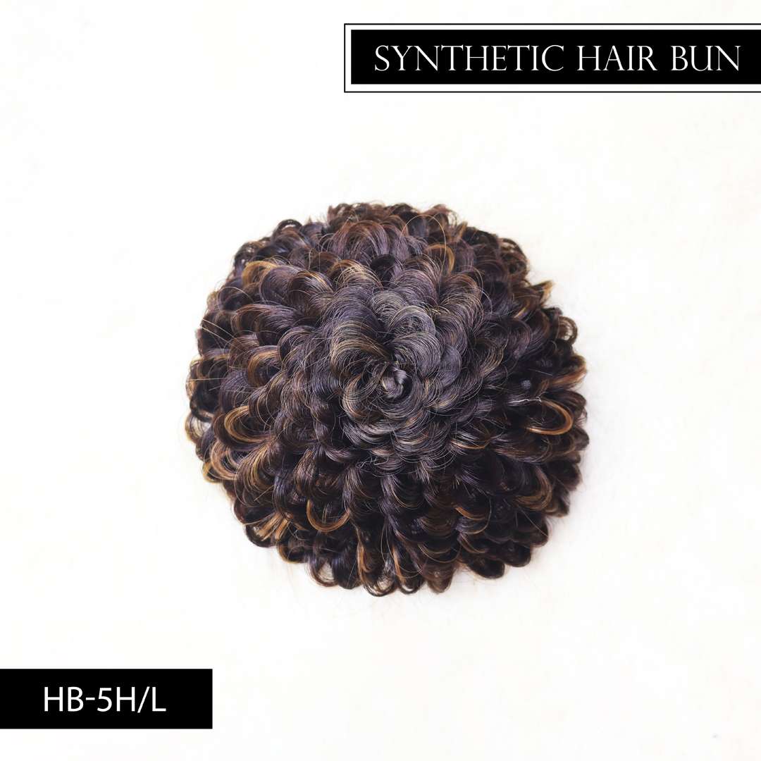 HB-5H/L  Synthetic Hair Bun 